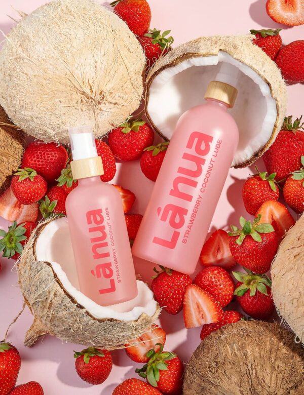 Strawberry Coconut Flavored Lube - Image 2