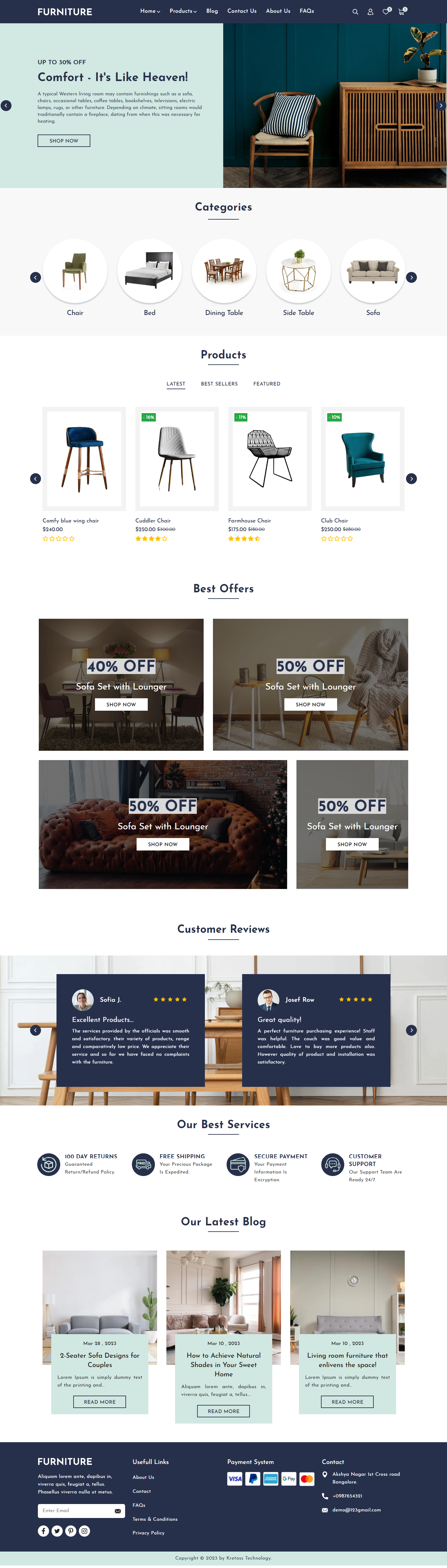 Kretoss Furniture Home 1